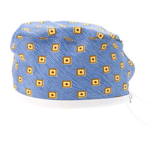 light blue scrub cap